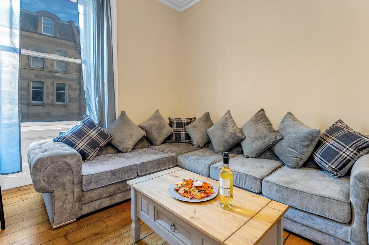 Edinburgh City Centre Jasmine Apartment -Sleeps 7 Bagian luar foto